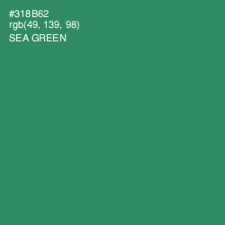 #318B62 - Sea Green Color Image